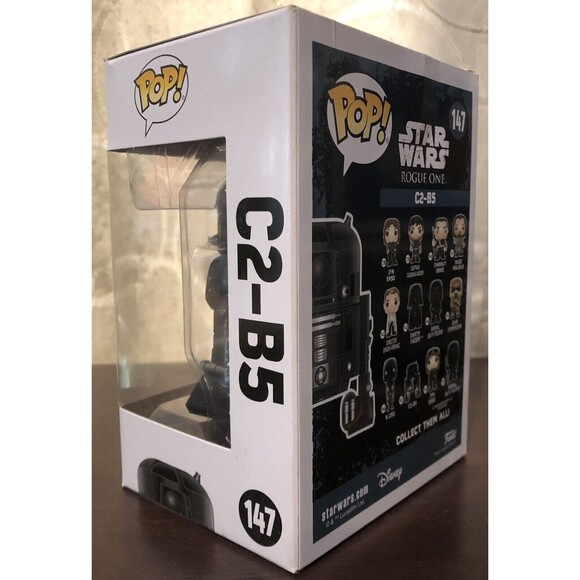 Funko Pop! Star Wars Rogue One C2-B5 Droid #147 Vinyl Bobble-Head Figure NEW - Picture 6 of 11